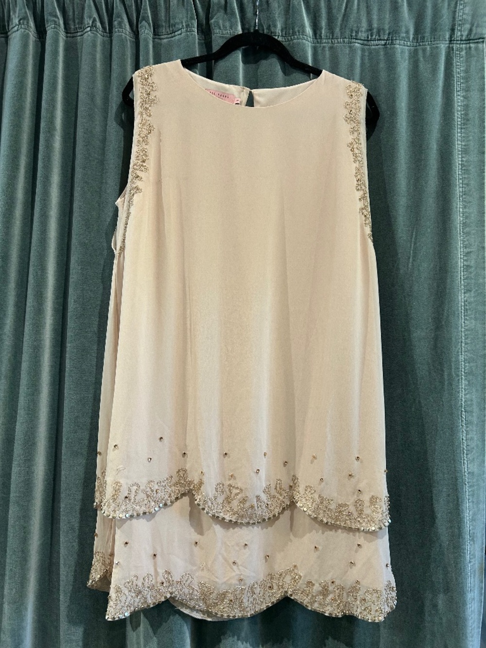 Ted Baker Embellished Flapper Dress size 5